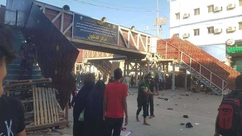 لە خۆپیشاندانێکی کەربەلا لانیکەم 50 کەس برینداربوون 
